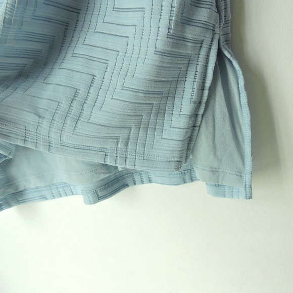 Light Blue Women's Tunic Top - Picture 4 of 9